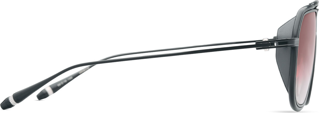 Color_DTS165-A-02 - Matte Black - Black Iron - Burgandy To Clear Gradient - Gradient