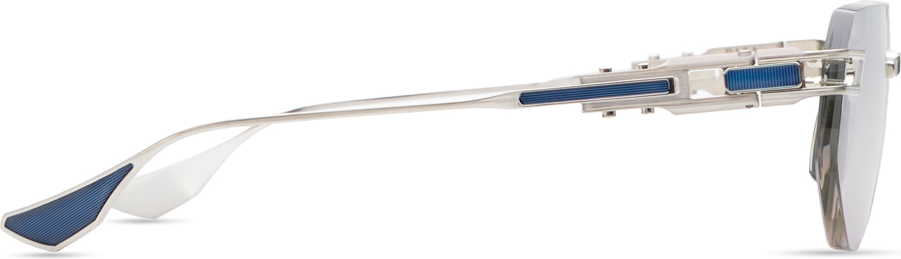 Color_DTX164-A-02 - Brushed Raw Titanium Silver - Light Blue To Tan Wash Gradient - Gradient