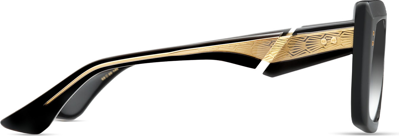 Color_DTS437-A-01 - Black - Yellow Gold - Grey To Clear Gradient - Gradient