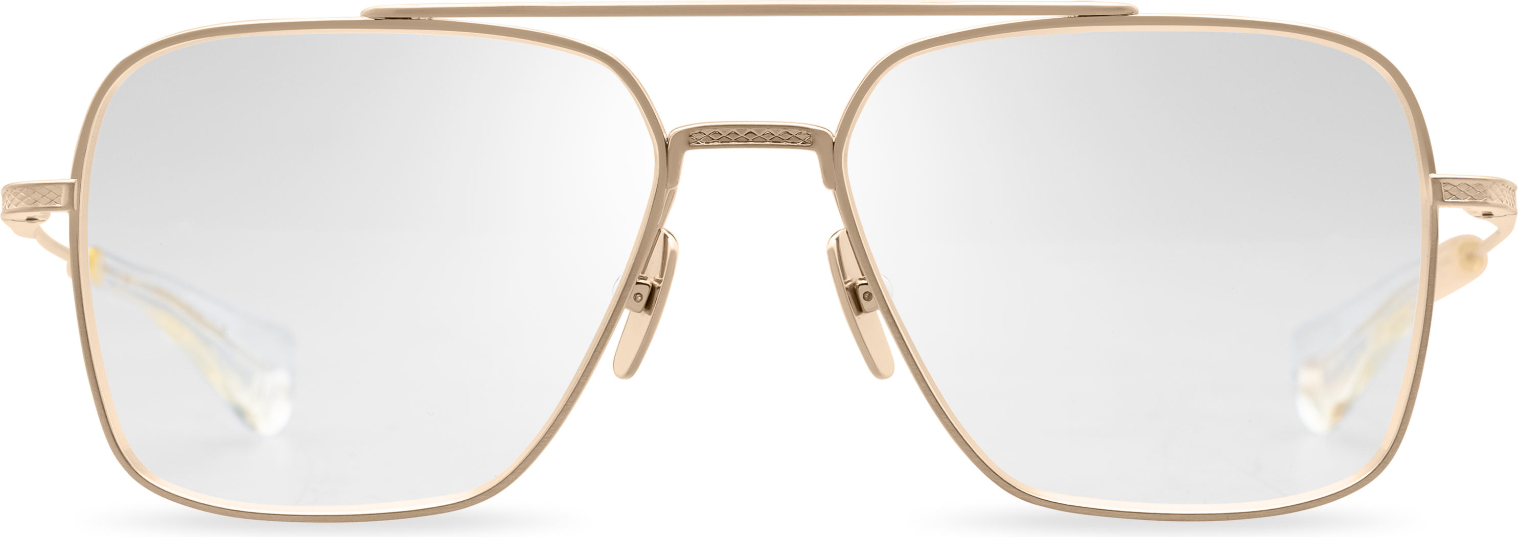 Color_DTX111-57-07 - Brushed White Gold - Clear - Clear - Clear