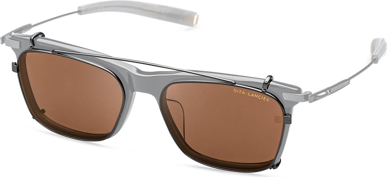 Color_DLS405-CLP-54-01 - Gun Metal - Dita-land Lens - Brown Polarized - Solid