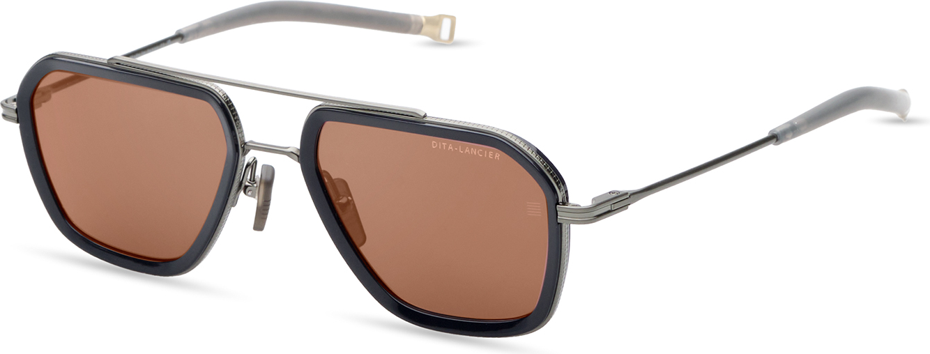 Color_DLS433-A-01 - Brushed Antique Silver - Navy - Land Brown - Solid - Polarized