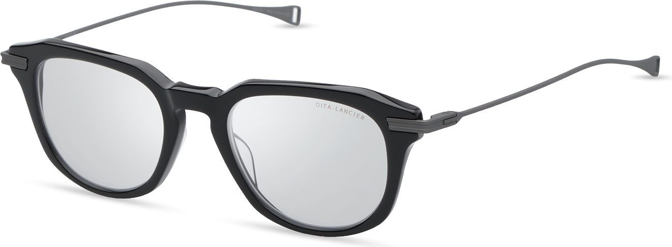 Color_DLX434-A-01 - Black - Gunmetal - Clear Blue Light Filter - Clear