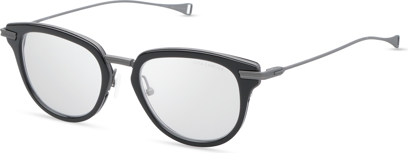 Color_DLX438-A-01 - Black - Gunmetal - Clear Blue Light Filter - Clear