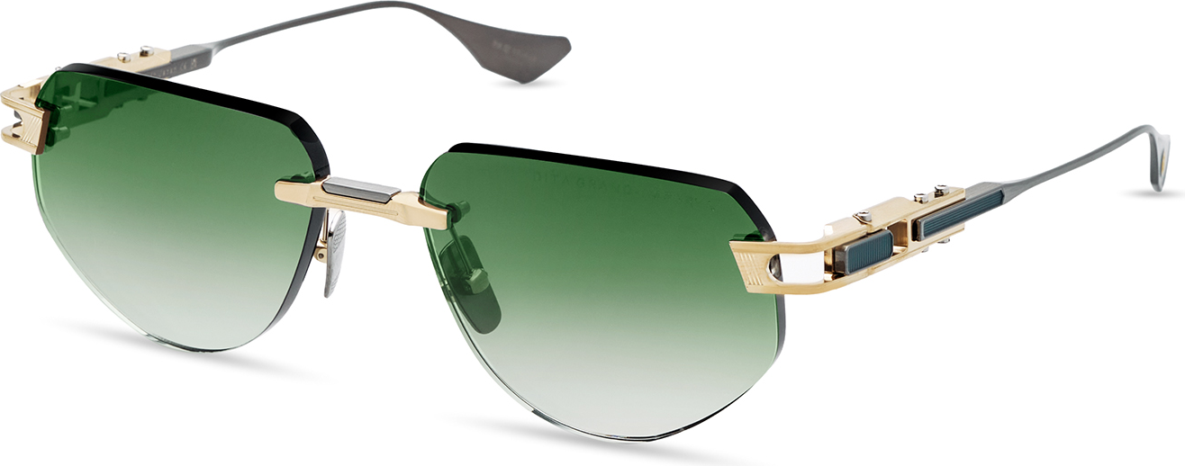 Color_DTS164-A-02 - White Gold - Antique Silver - Dark Green To Clear Gradient - Gradient
