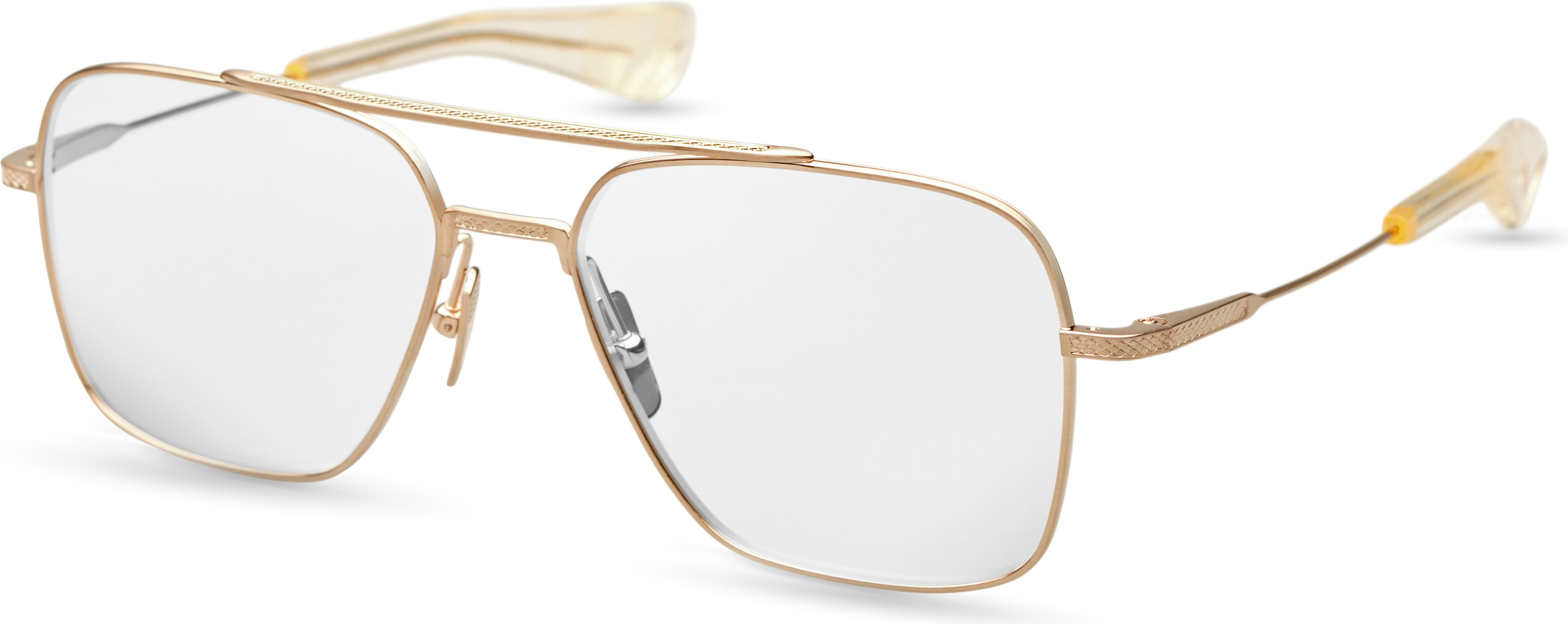 Color_DTX111-57-07 - Brushed White Gold - Clear - Clear - Clear