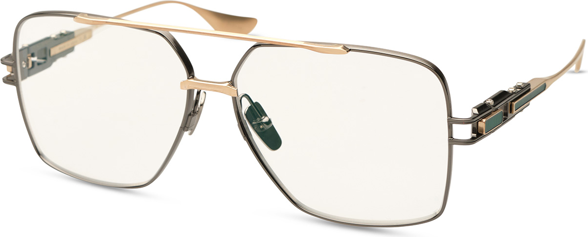 Color_DTX159-A-03 - Black Rhodium - Brushed White Gold - Clear - Clear