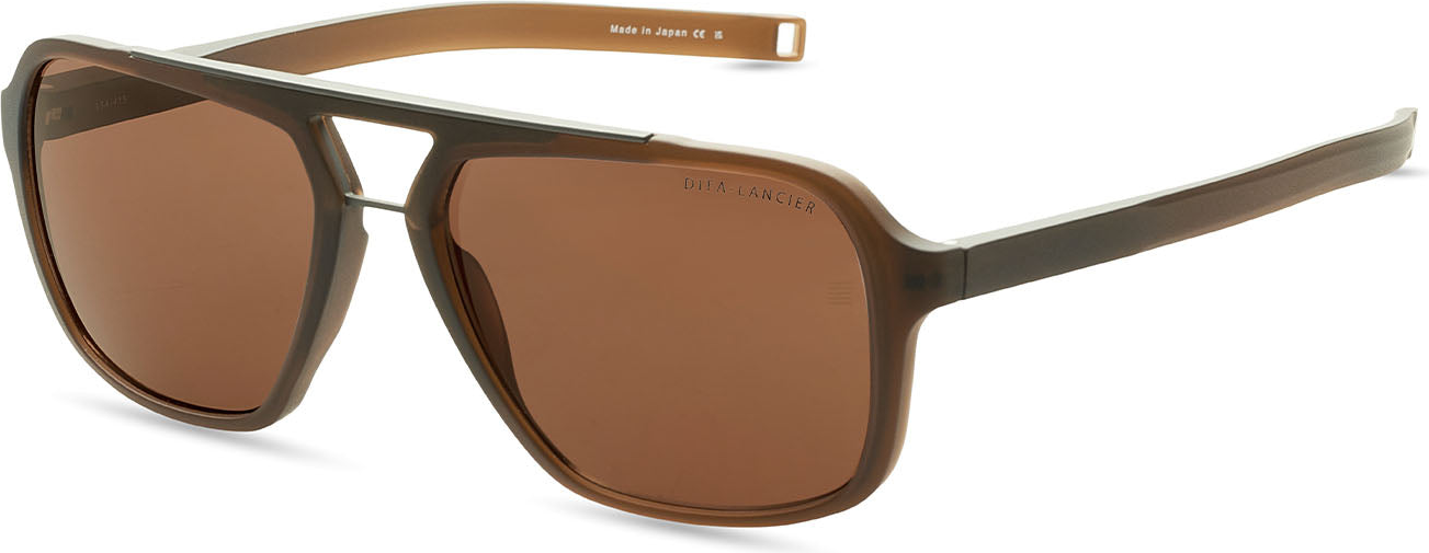 Color_DLS415-A-02 - Copperhead Brown - Gunmetal / Land Lens - Brown Polarized