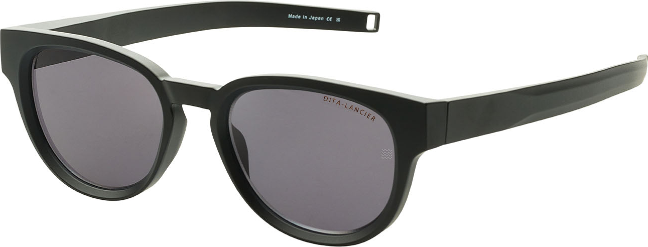 Color_DLS709-A-01 - Matte Black / Sea Lens - Grey Polarized