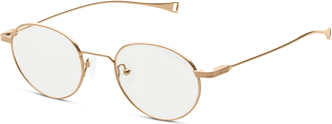 Color_DLX113-A-01 - Gold Sand / Clear Bluelight Lens