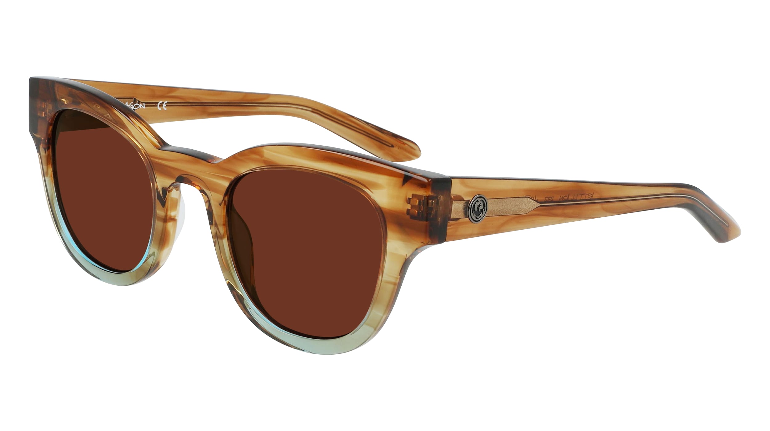 Color_(232) BROWN TEAL GRADIENT/LL ROSE CO