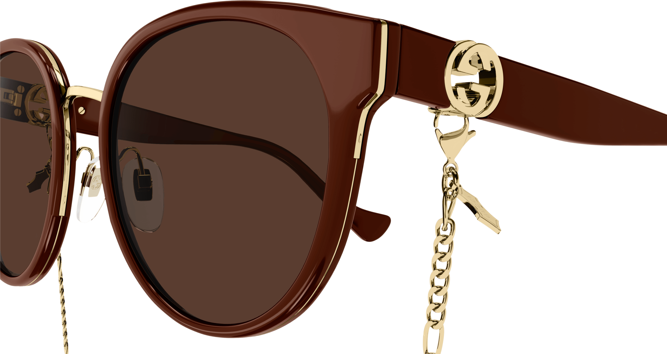 Color_GG1027SK-004 - BROWN - BROWN