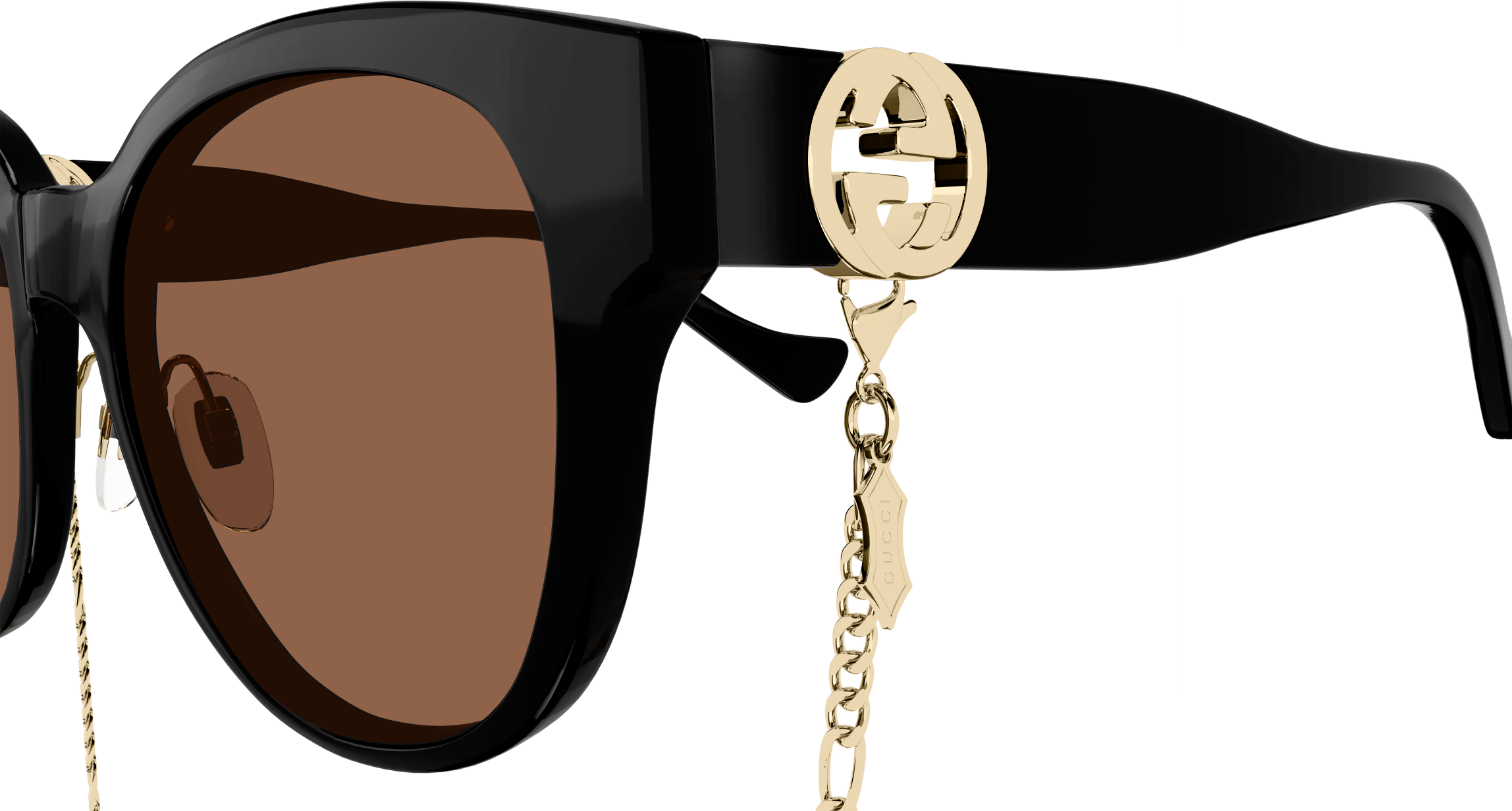 Color_GG1028SK-004 - BLACK - BROWN