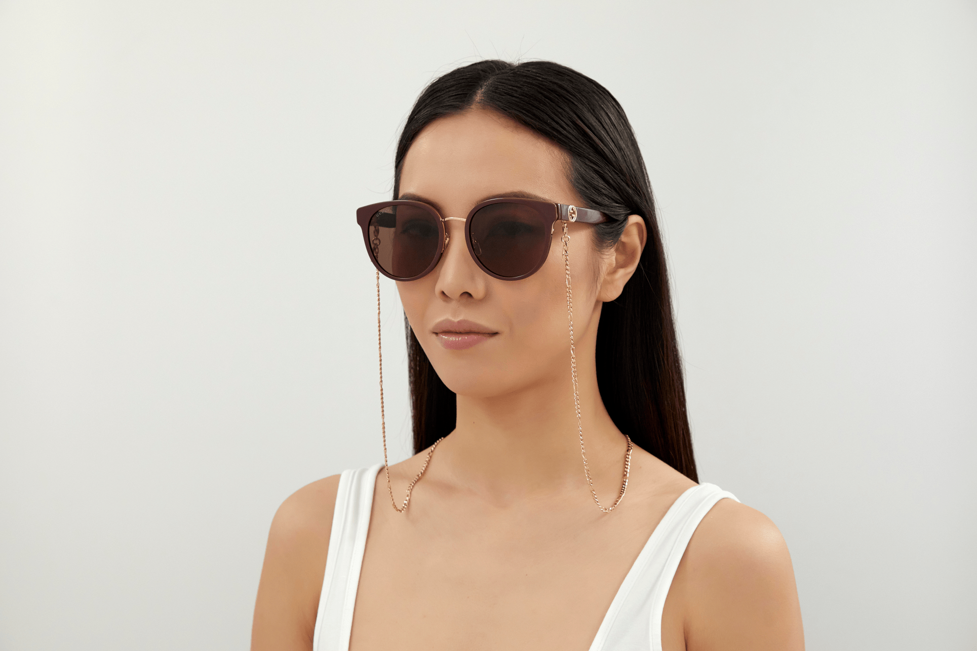 Color_GG1027SK-004 - BROWN - BROWN