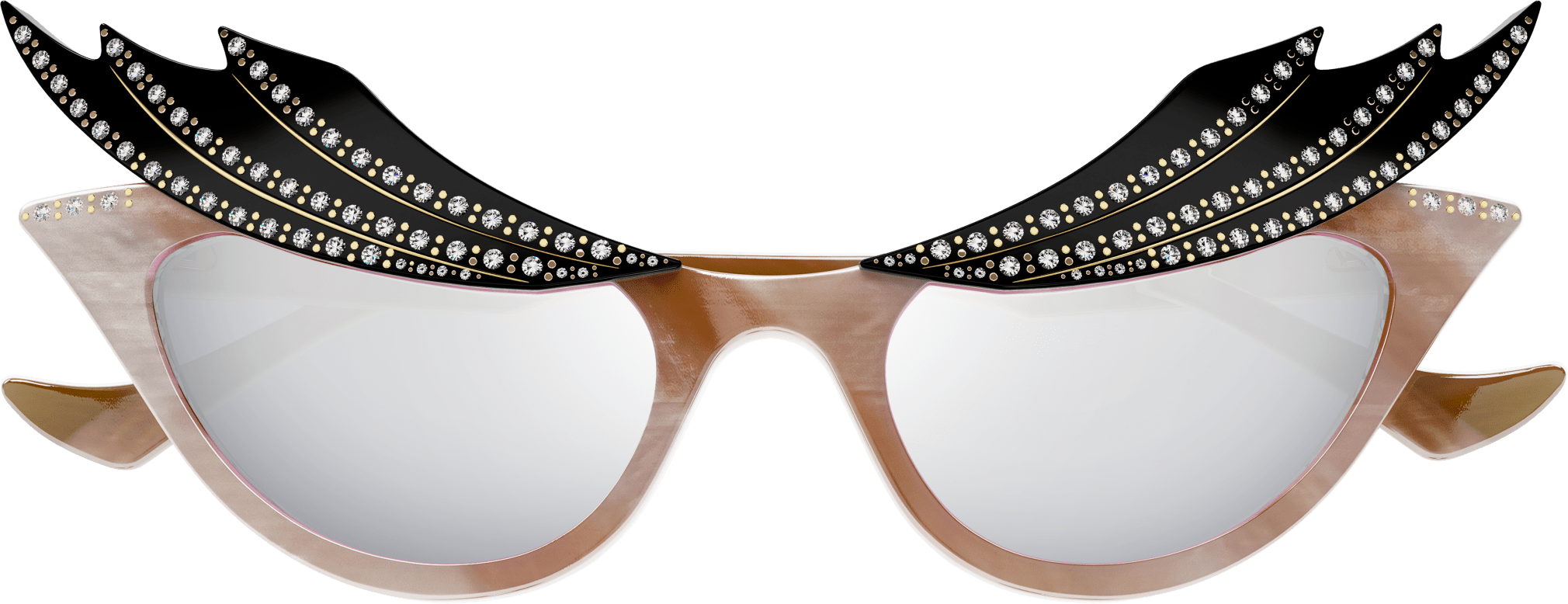 Color_GG1094S-005 - BEIGE - SILVER - MIRROR(DOUBLE)