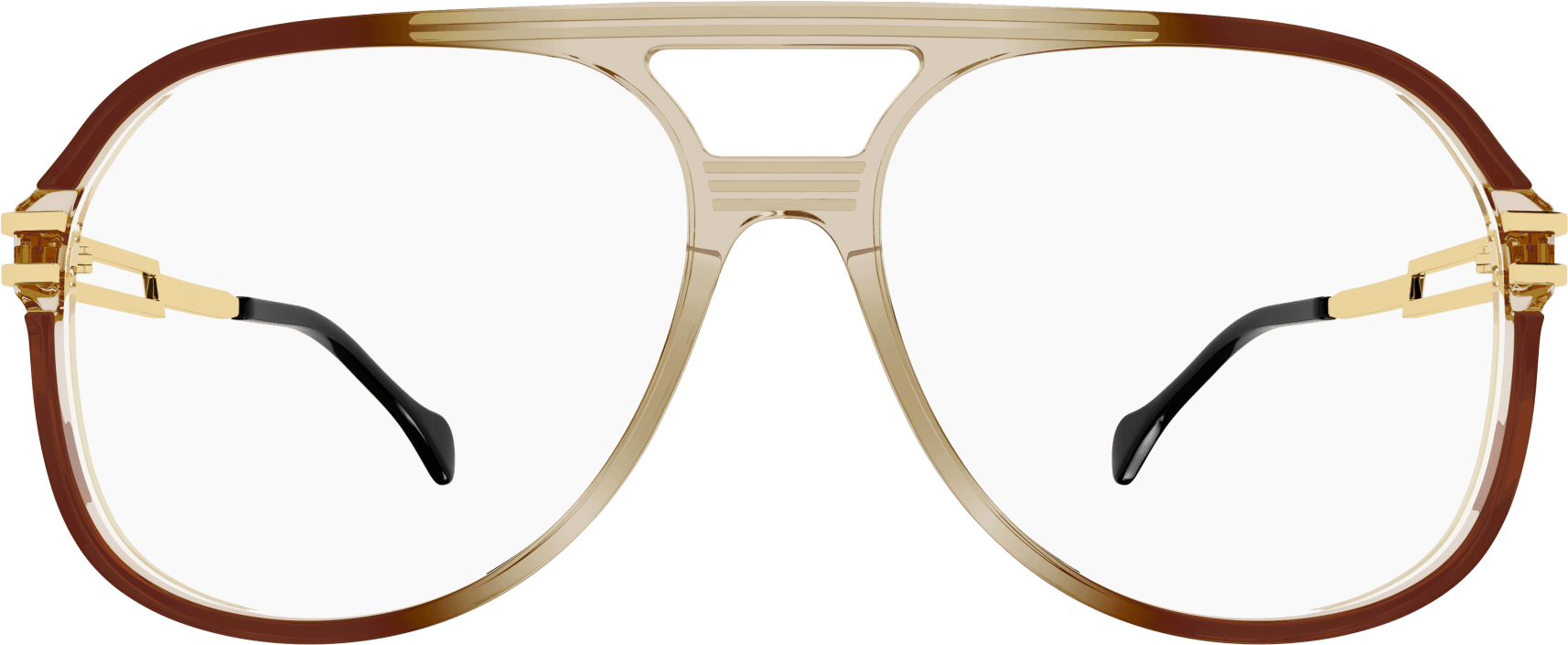 Color_GG1106O-001 - BROWN - TRANSPARENT