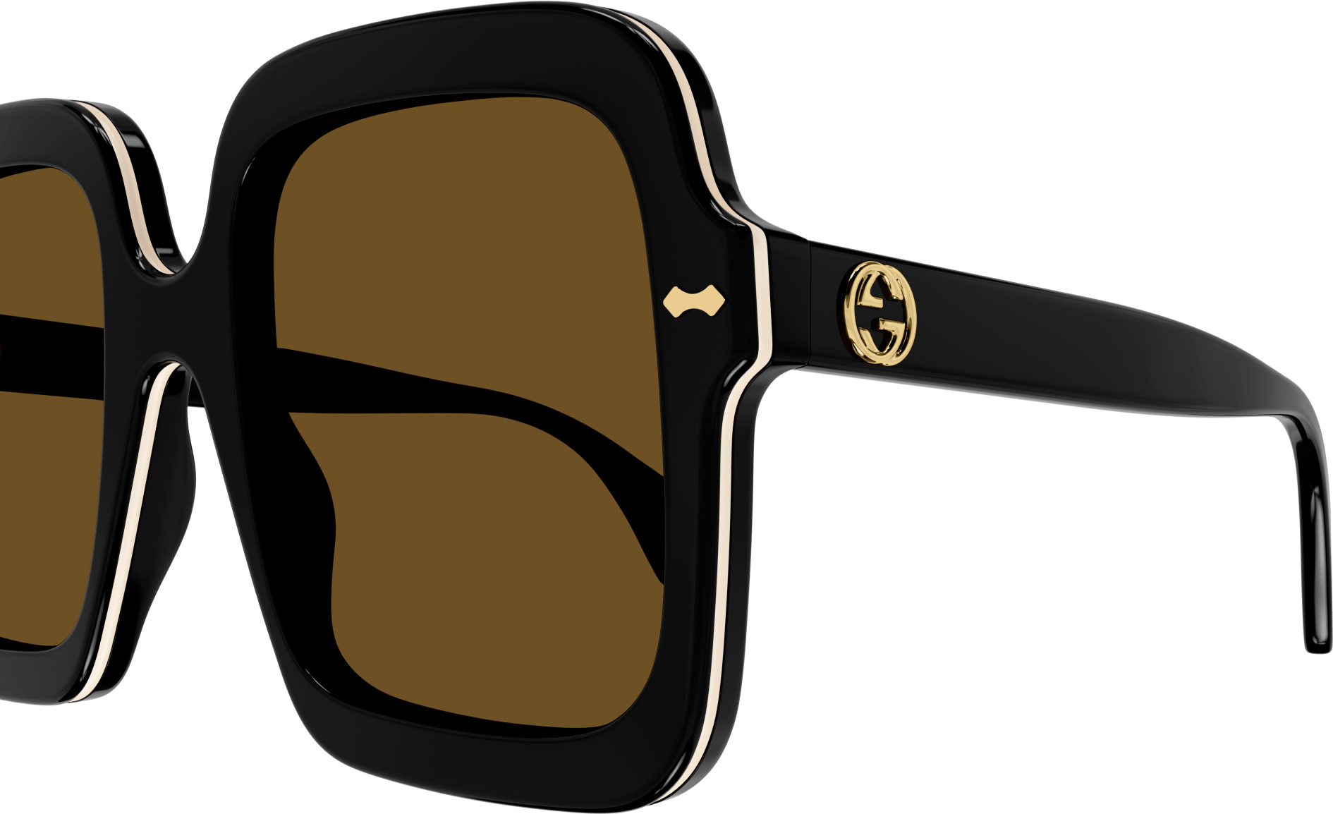 Color_GG1241S-001 - BLACK - BROWN