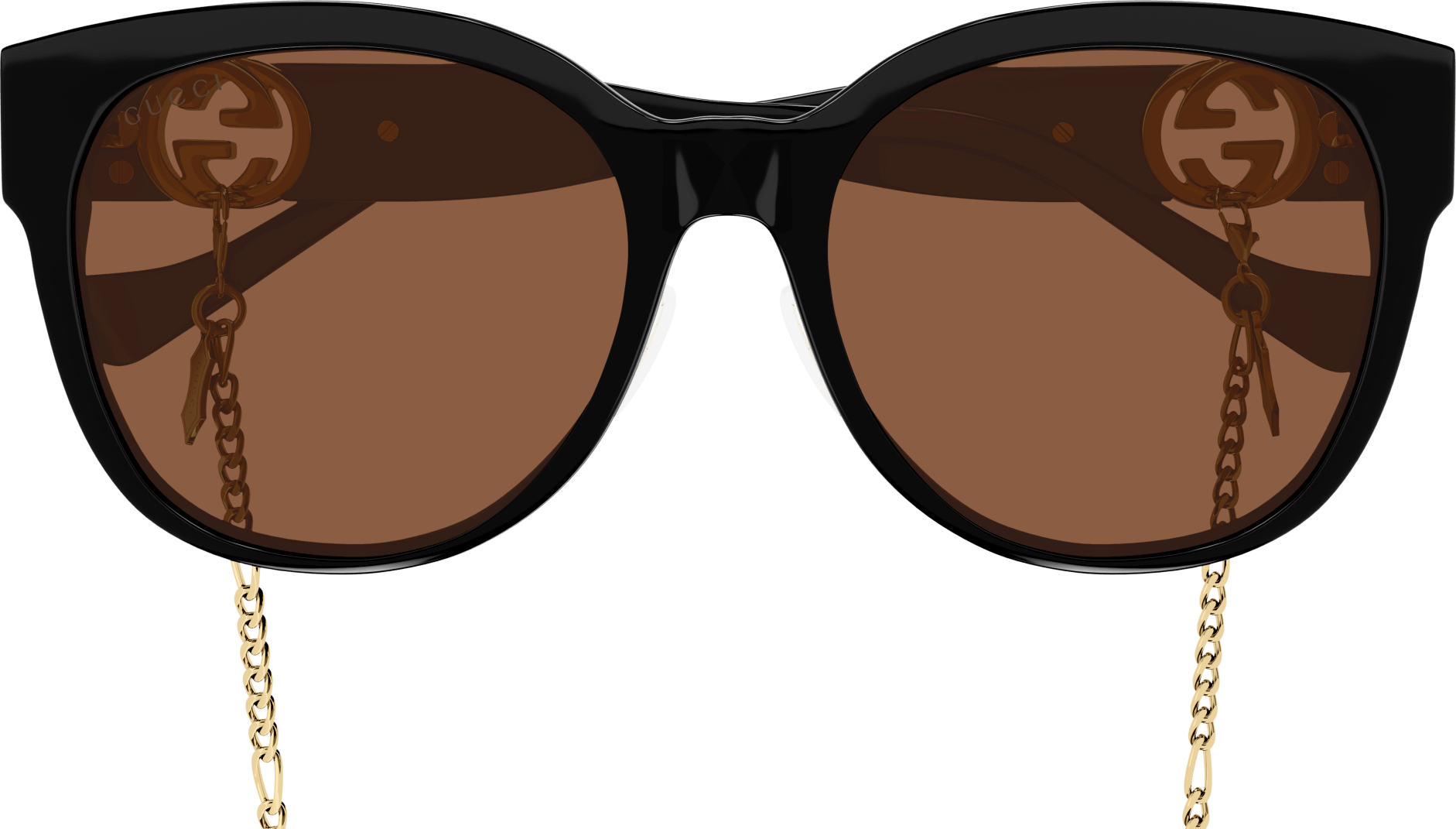 Color_GG1028SK-004 - BLACK - BROWN