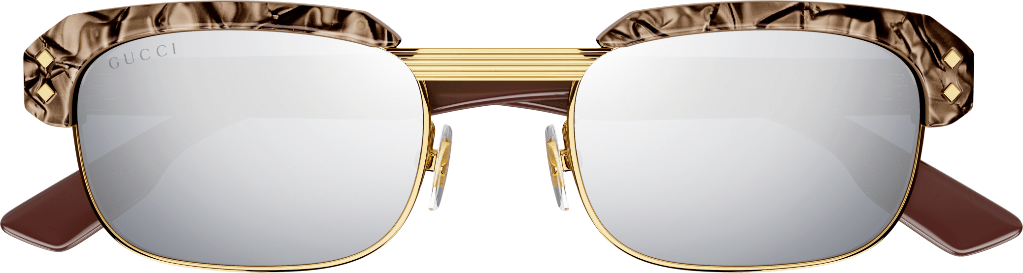 Color_GG1480S-002 - BROWN - SILVER - MIRROR(DOUBLE)