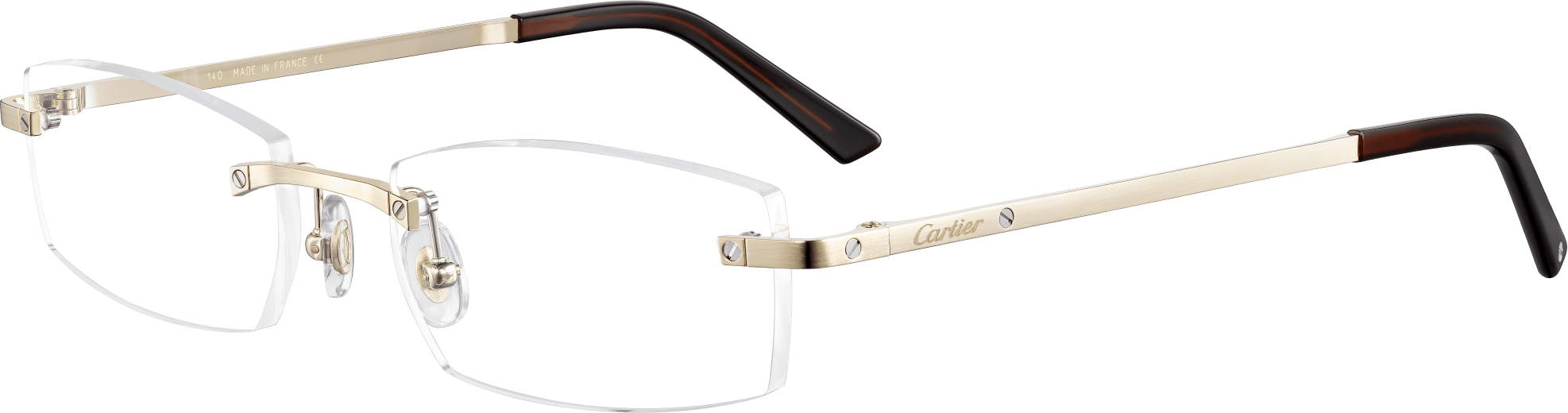 Color_CT0087O-003 - GOLD - TRANSPARENT - AR (ANTI REFLECTIVE)