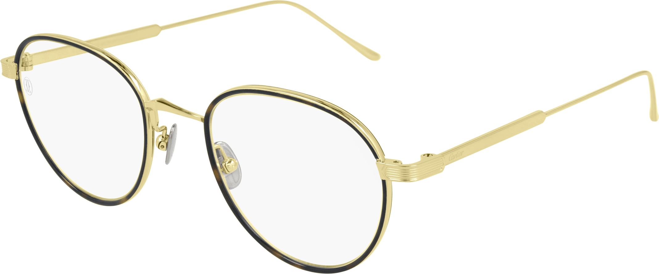 Color_CT0250O-002 - GOLD - TRANSPARENT - AR (ANTI REFLECTIVE)