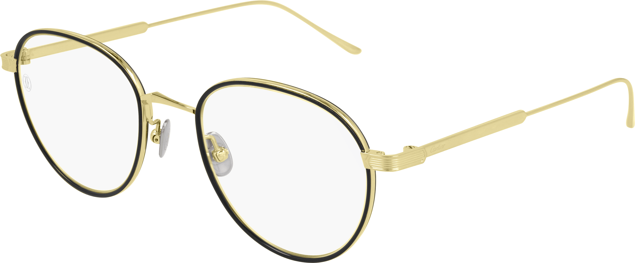 Color_CT0250O-005 - GOLD - TRANSPARENT - AR (ANTI REFLECTIVE)