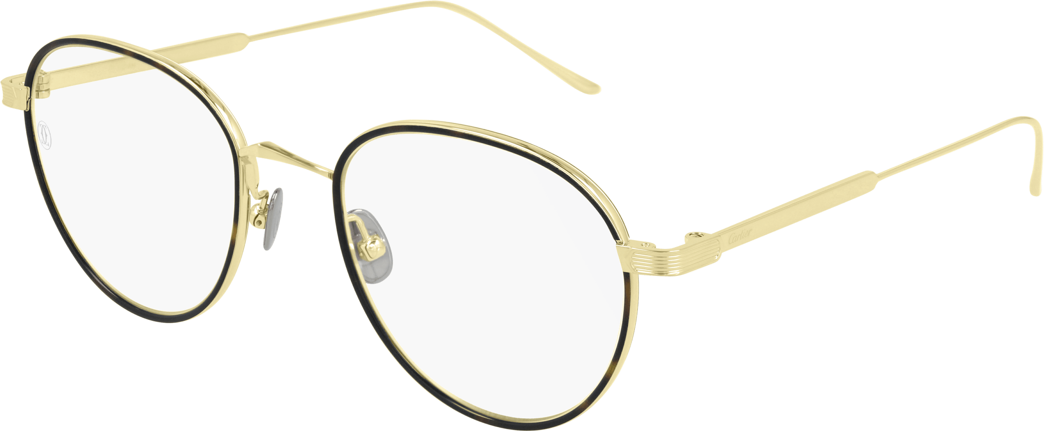 Color_CT0250O-006 - GOLD - TRANSPARENT - AR (ANTI REFLECTIVE)