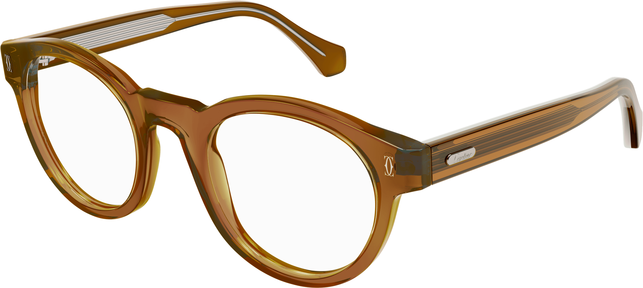 Color_CT0341O-006 - BROWN - TRANSPARENT - AR (ANTI REFLECTIVE)