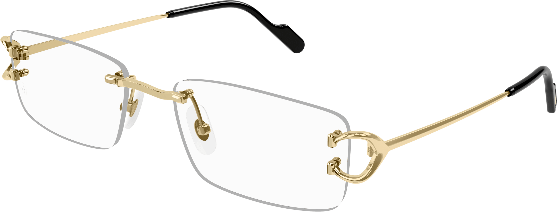 Color_CT0344O-003 - GOLD - TRANSPARENT - AR (ANTI REFLECTIVE)