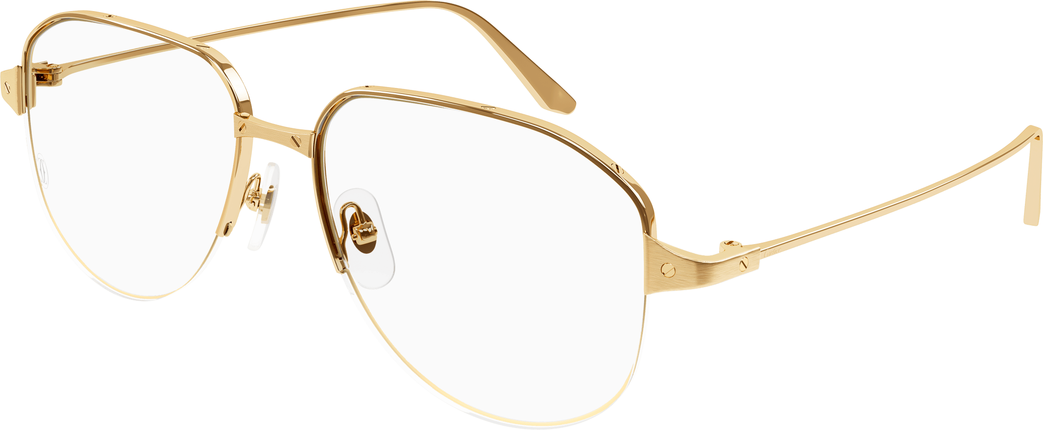 Color_CT0352O-001 - GOLD - TRANSPARENT - AR (ANTI REFLECTIVE)