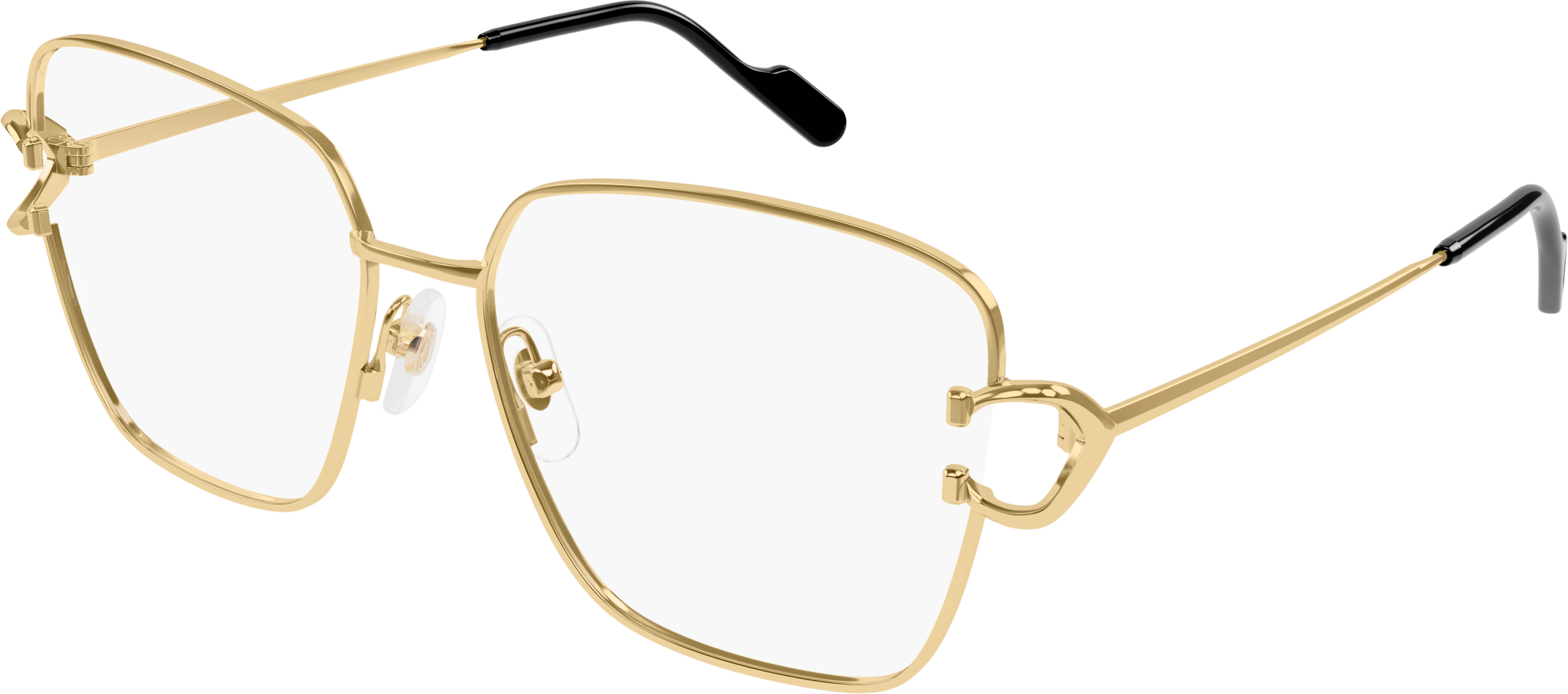 Color_CT0486O-001 - GOLD - TRANSPARENT - AR (ANTI REFLECTIVE)