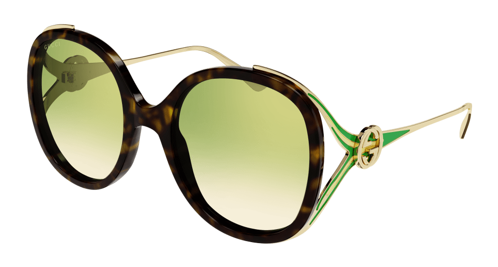 Color_GG0226S-006 - HAVANA - GREEN
