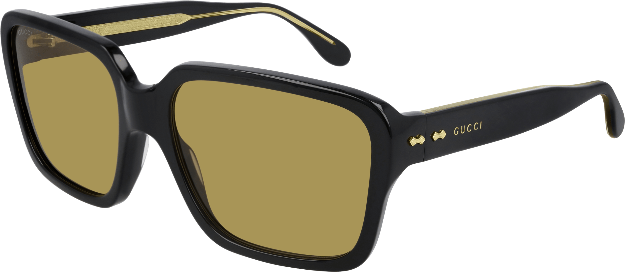 Color_GG0786S-001 - BLACK - YELLOW