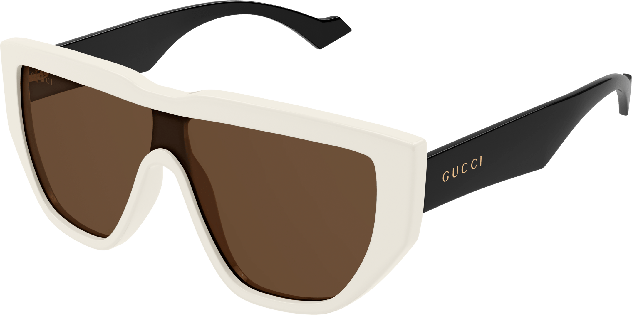 Color_GG0997S-003 - WHITE - BROWN