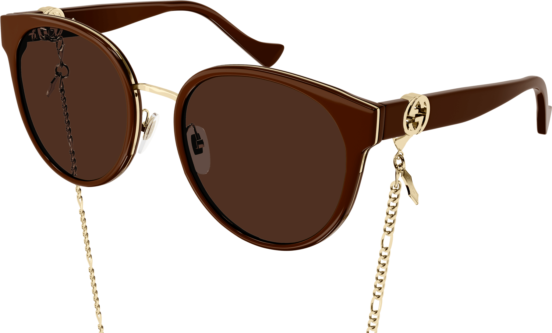 Color_GG1027SK-004 - BROWN - BROWN