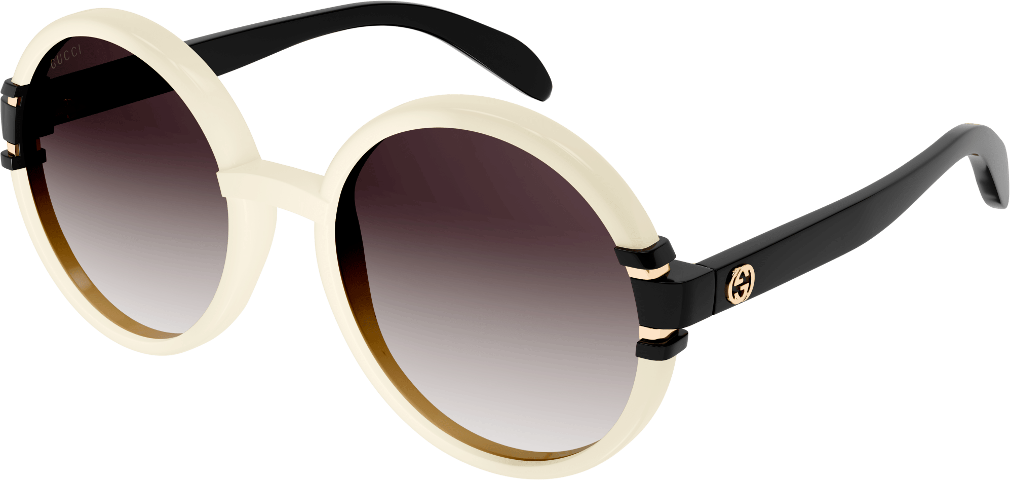 Color_GG1067S-003 - IVORY - BROWN - GRADIENT