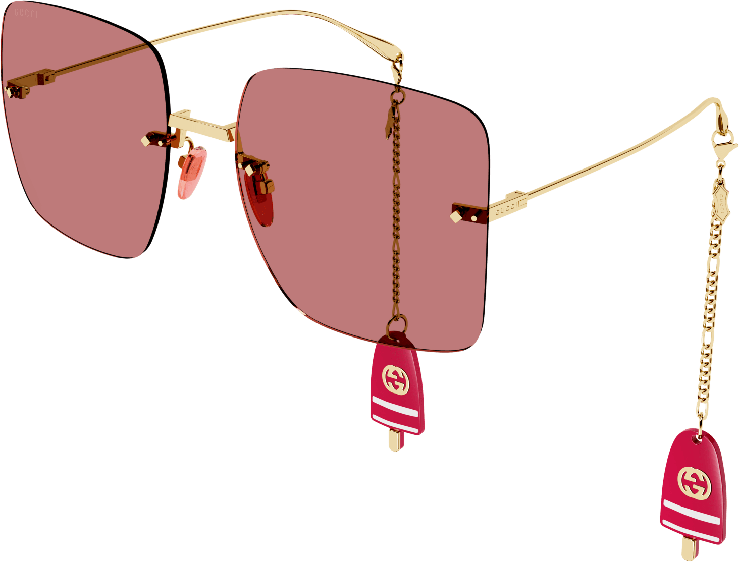 Color_GG1147S-005 - GOLD - RED