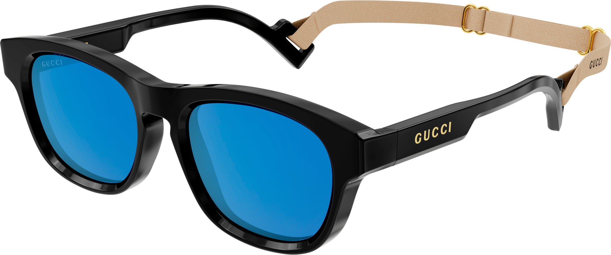 Color_GG1238S-002 - BLACK - BLUE - MIRROR(DOUBLE)