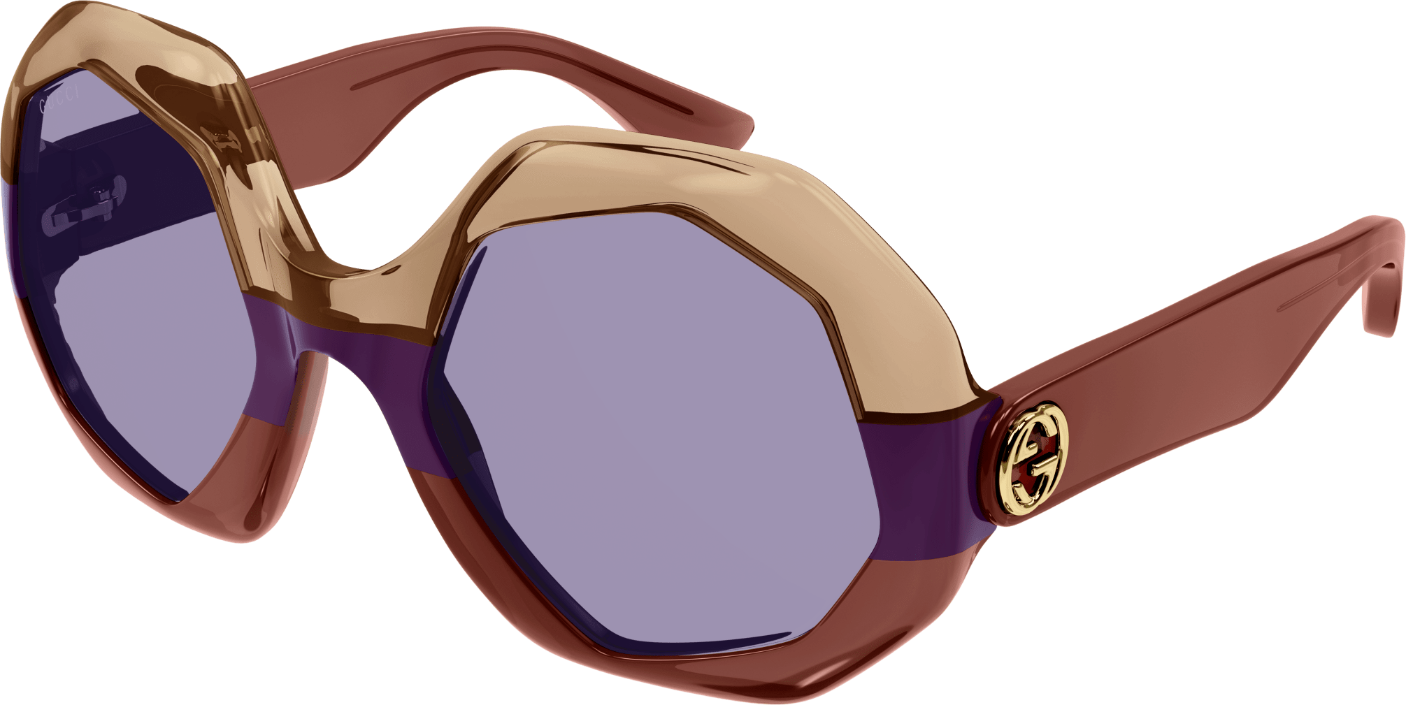 Color_GG1242S-002 - BROWN - VIOLET