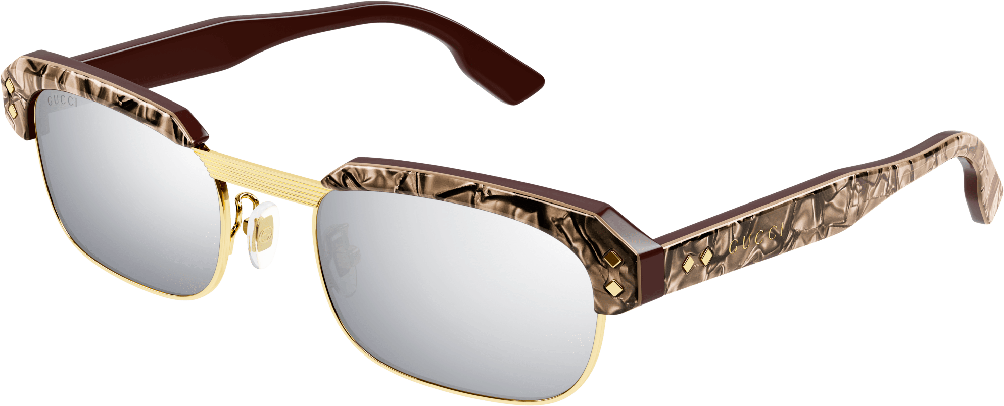 Color_GG1480S-002 - BROWN - SILVER - MIRROR(DOUBLE)