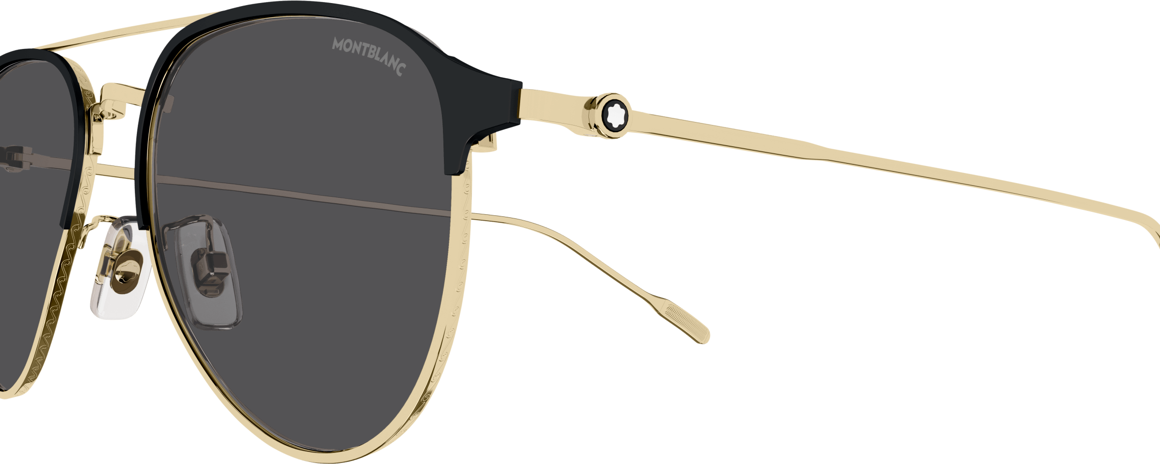 Color_MB0190S-001 - GOLD - SMOKE - NONE