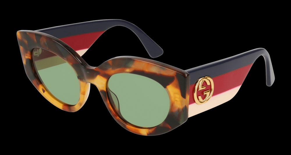 Color_GG0275S-004 - HAVANA - GREEN