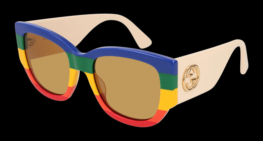 Color_GG0276S-006 - MULTICOLOR - BROWN