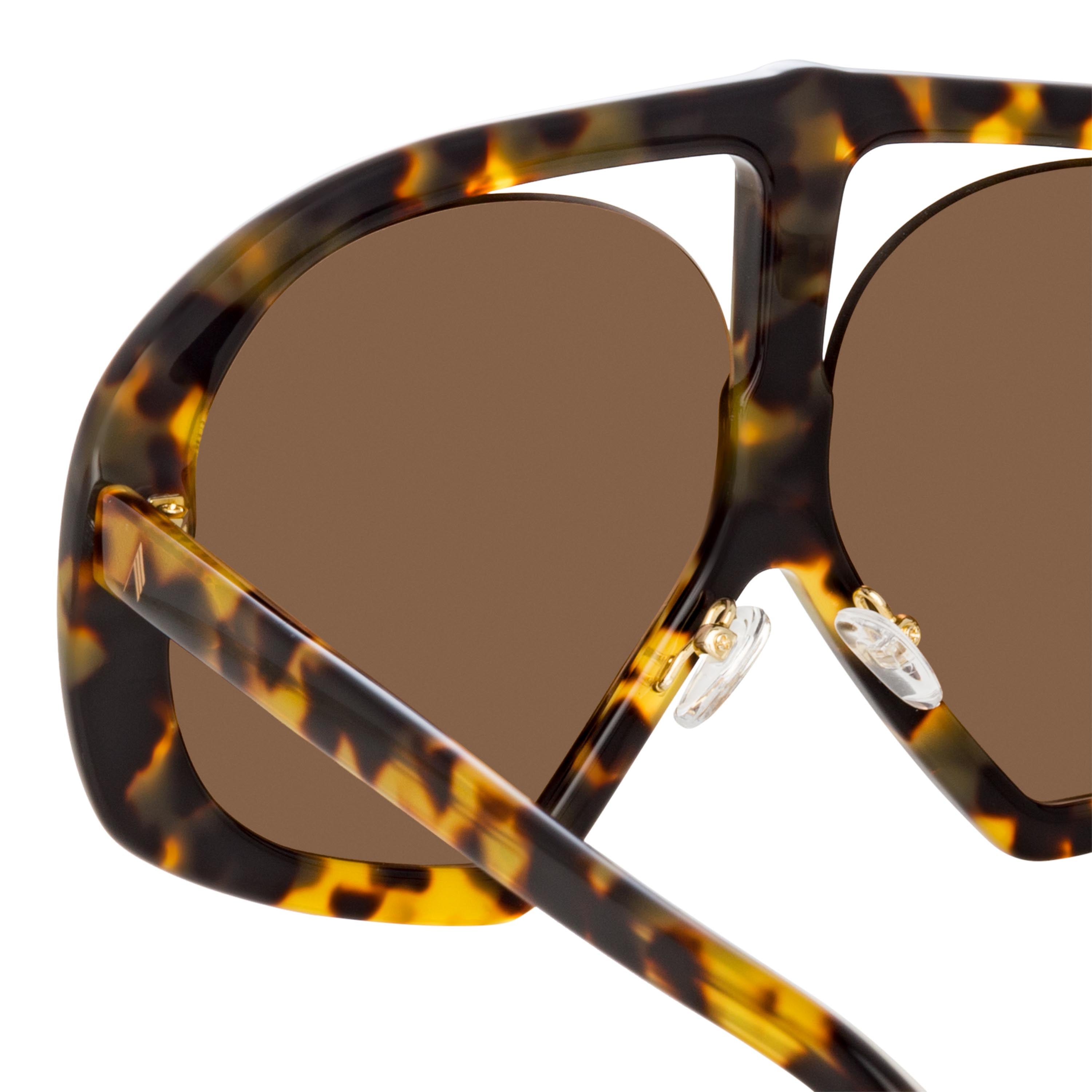 Color_ATTICO30C1SUN - IBIZA T-SHELL/ YELLOW GOLD/ BROWN