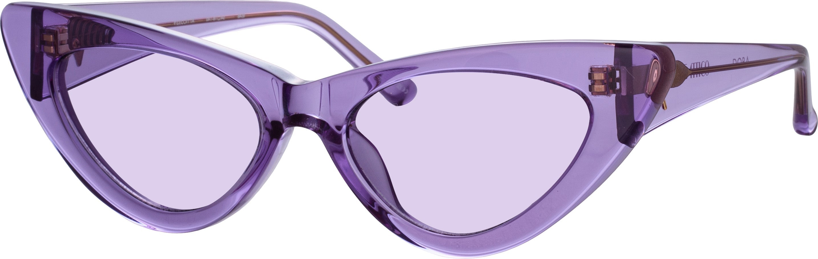 Color_ATTICO32C9SUN - The Attico Dora D-Frame Sunglasses in Purple