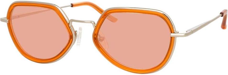 Color_DVN186C3SUN - Dries Van Noten 186 C3 Angular Sunglasses
