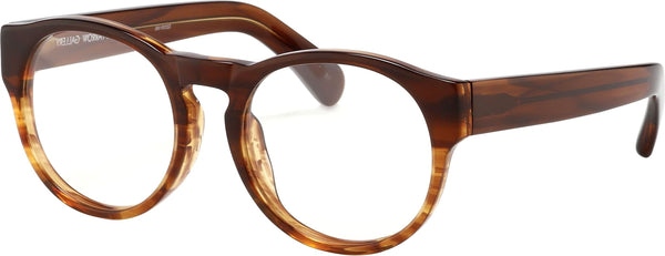 Color_DVN23C20OPT - Dries Van Noten Round Optical Frame in Canyon