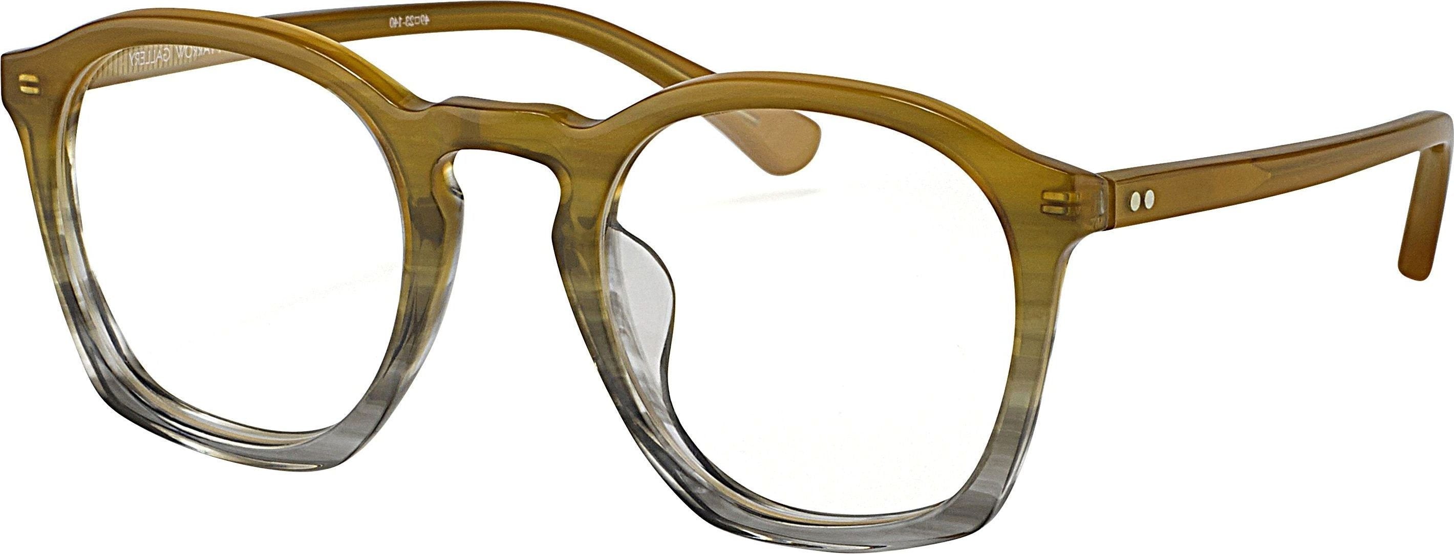 Color_DVN48C15OPT - Dries Van Noten Square Optical Frame in Amaretto