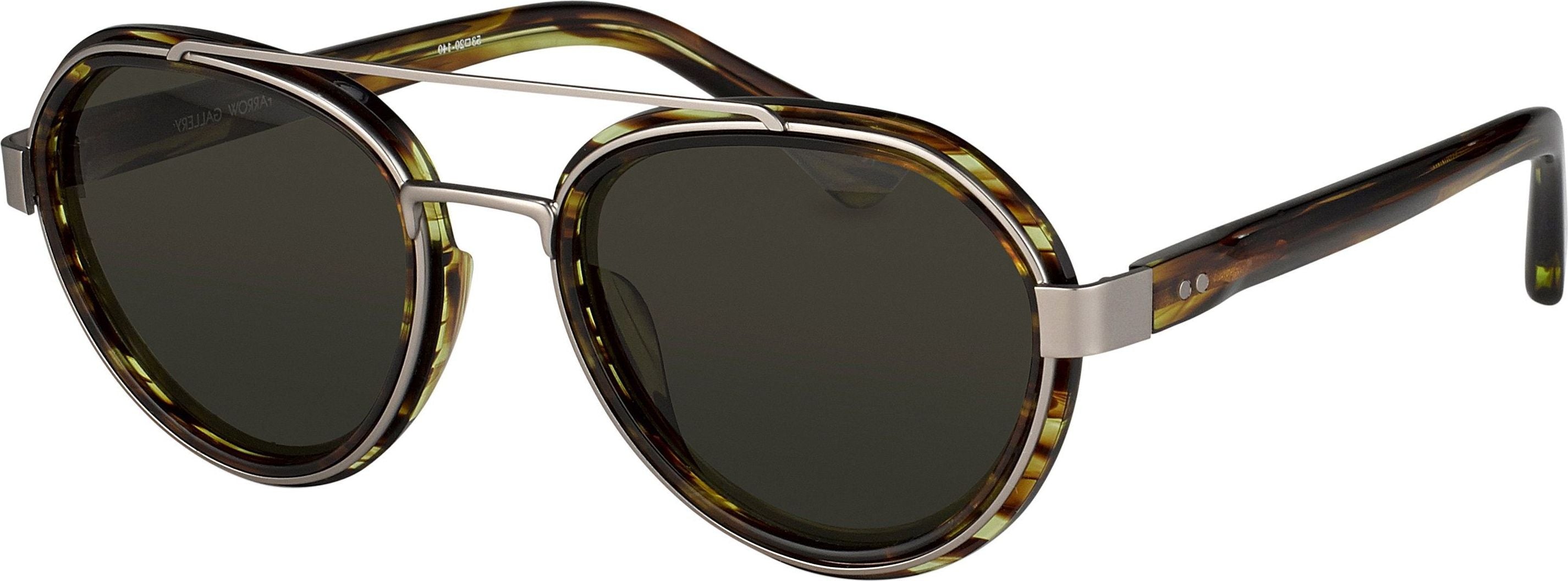 Color_DVN82C2SUN - Dries Van Noten Aviator Sunglasses in Yellow