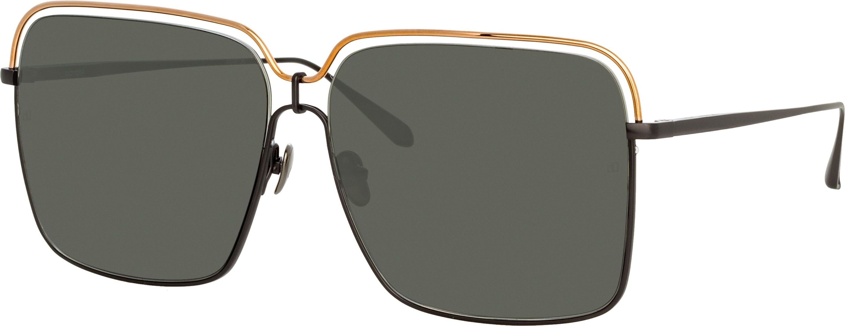 Color_LFL1310C3SUN - Marcia Square Sunglasses in Nickel